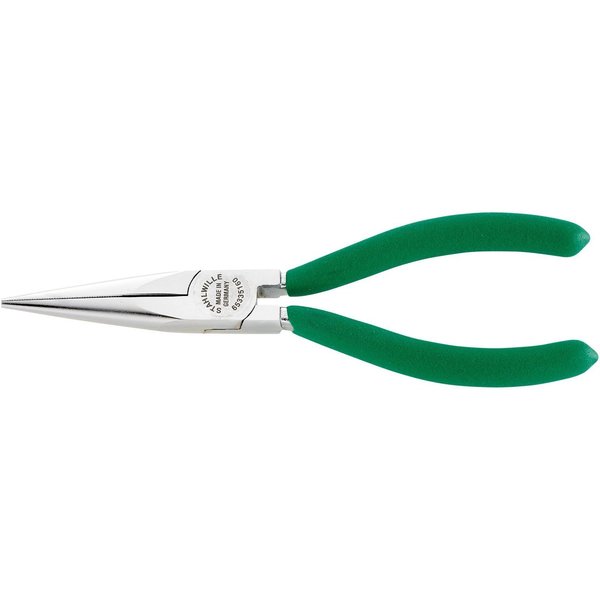 Stahlwille Tools Mechanics snipe nose plier L.160 mm head chrome plated handles dip-coated with sure-grip surface 65335160